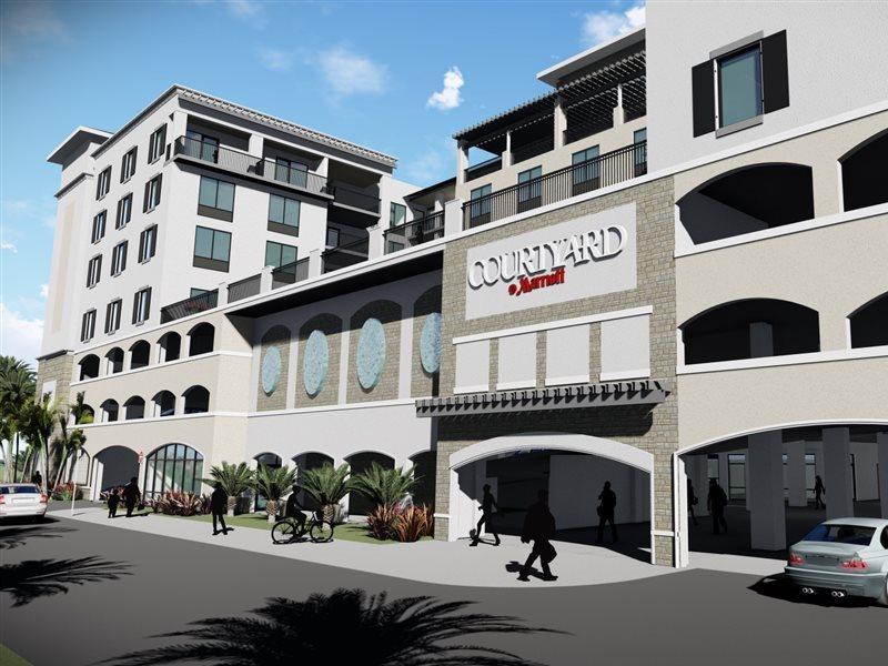 Courtyard By Marriott Clearwater Beach Exteriör bild